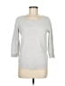 Elle Silver Pullover Sweater Size M - photo 1