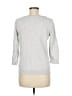 Elle Silver Pullover Sweater Size M - photo 2