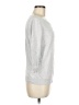 Elle Silver Pullover Sweater Size M - photo 4