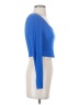 Shein Blue Long Sleeve Top Size XS - photo 4