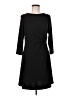 Weston Solid Black Casual Dress Size M - photo 1