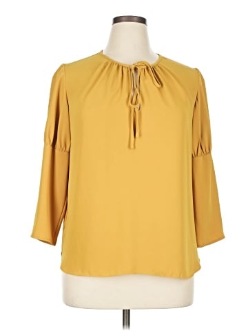 Amanda Uprichard 3/4 Sleeve Blouse (view 1)