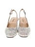 Trotters Print White Purple Wedges Size 6 (narrow) - photo 2