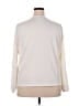 Torrid Ivory Long Sleeve Blouse Size 2X Plus (2) - photo 2