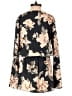 Lulus 100% Polyester Floral Black Ivory Romper Size S - photo 2