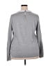 Elle Gray Long Sleeve Top Size XXL - photo 2