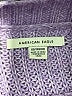 American Eagle Outfitters Color Block Purple Pullover Sweater Size XS - photo 7