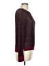 Ann Taylor LOFT Tweed Burgundy Pullover Sweater Size M - photo 4