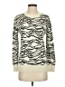 Daily Ritual Animal Print Ivory Pullover Sweater Size XS - photo 1