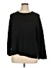 Ella Moss Solid Black Pullover Sweater Size XL - photo 1