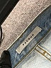 PacSun 100% Cotton Color Block Blue Teal Jeans Size 25 waist - photo 7