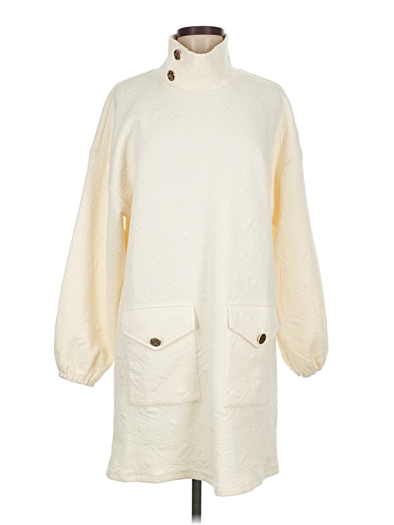 Pre-owned Thml Casual Dress In White