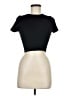 Zara Black Short Sleeve Top Size M - photo 1