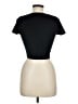 Zara Black Short Sleeve Top Size M - photo 2