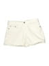 Levi's Solid Ivory White Shorts Size 26 waist - photo 1
