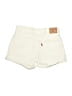 Levi's Solid Ivory White Shorts Size 26 waist - photo 2