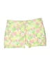Lilly Pulitzer Floral Yellow Shorts Size 00 - photo 1