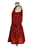 Bar III 100% Polyester Hearts Red Casual Dress Size XS - photo 5