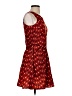 Bar III 100% Polyester Hearts Red Casual Dress Size XS - photo 4