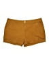 ASOS 100% Cotton Solid Brown Khaki Shorts Size 14 - photo 1