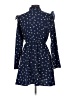 Unbranded 100% Polyester Stars Blue Casual Dress Size L - photo 2