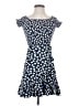 Unbranded Polka Dots Blue Casual Dress Size S - photo 1
