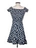 Unbranded Polka Dots Blue Casual Dress Size S - photo 2