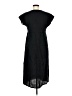 Unbranded Solid Black Casual Dress Size M - photo 2