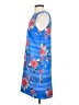 Charles Henry 100% Polyester Tropical Blue Casual Dress Size S - photo 5
