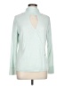 Etcetera Teal Long Sleeve Top Size L - photo 1
