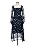 Amour Vert 100% Viscose Stars Blue Cocktail Dress Size S - photo 1
