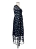 Amour Vert 100% Viscose Stars Blue Cocktail Dress Size S - photo 4
