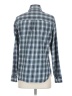 Madewell Argyle Green Teal Long Sleeve Button-Down Shirt Size S - photo 2