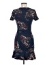 Aqua Print Blue Cocktail Dress Size M - photo 2