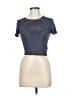 Lulus Stripes Blue Short Sleeve T-Shirt Size M - photo 1