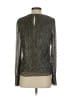 Banana Republic Metallic Silver Long Sleeve Top Size S - photo 2