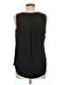Banana Republic 100% Polyester Black Sleeveless Blouse Size M - photo 2