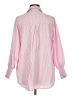 Unbranded Stripes Pink Long Sleeve Blouse Size M - photo 2