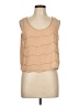 XXI Tan Sleeveless Blouse Size L - photo 1