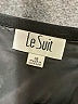 Le Suit 100% Polyester Solid Black Formal Skirt Size 18 - photo 4