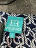 Escapada 100% Rayon Blue 3/4 Sleeve Blouse Size S - photo 7
