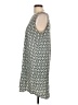 Halogen 100% Polyester Print Gray Casual Dress Size L - photo 5