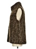 Heathmoor 100% Polyester Brown Faux Fur Vest Size S - photo 5