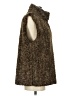 Heathmoor 100% Polyester Brown Faux Fur Vest Size S - photo 4