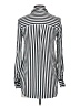 My Michelle 100% Polyester Stripes Black Long Sleeve Blouse Size XS - photo 2
