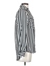 My Michelle 100% Polyester Stripes Black Long Sleeve Blouse Size XS - photo 4