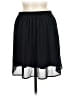 Dex 100% Polyester Solid Black Casual Skirt Size M - photo 2