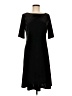 Lands' End Solid Black Cocktail Dress Size M - photo 1