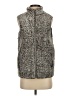 Thread & Supply Gray Faux Fur Vest Size S - photo 1
