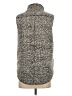 Thread & Supply Gray Faux Fur Vest Size S - photo 2